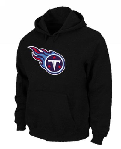 NFL Men's Nike Tennessee Titans Logo Pullover Hoodie - Black